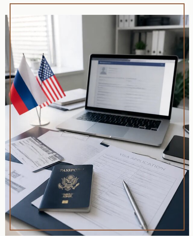 Оформление визы в США для туристов и бизнеса в Балакове
