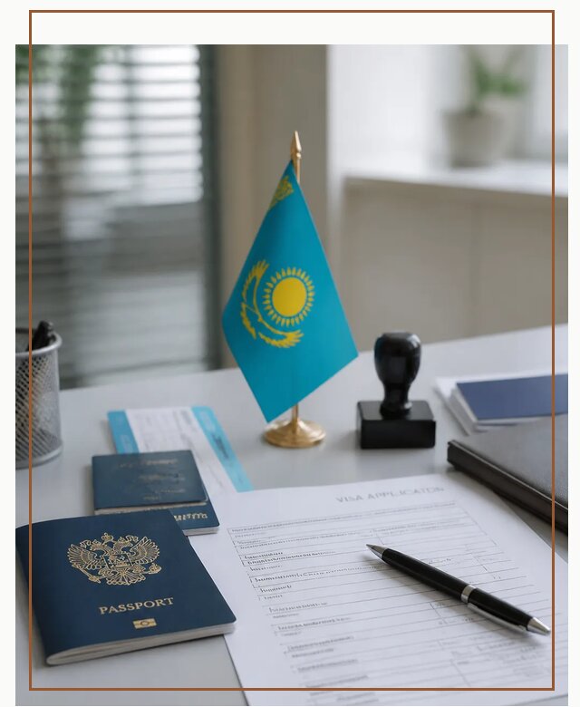 Оформление визы в Казахстан для поездки и работы в Балакове